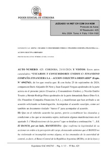 31 Accion colectiva Acuerdo transaccional Homologacion Cargo por mora.pdf